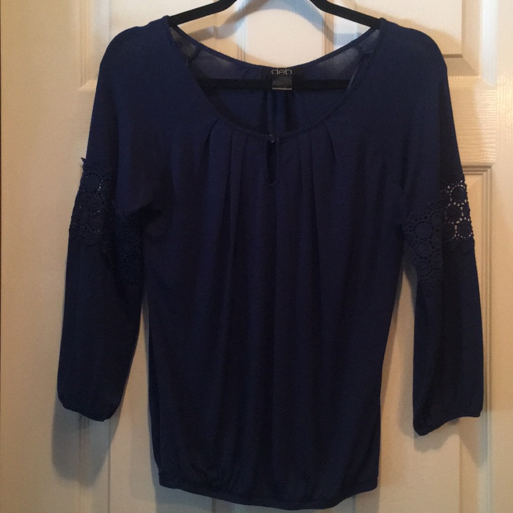 Deb blouse,dark blue